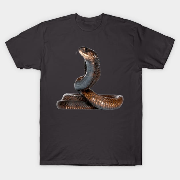 King Snake T-Shirt by NerdsbyLeo